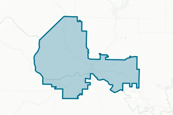 Batesville School District — detail map