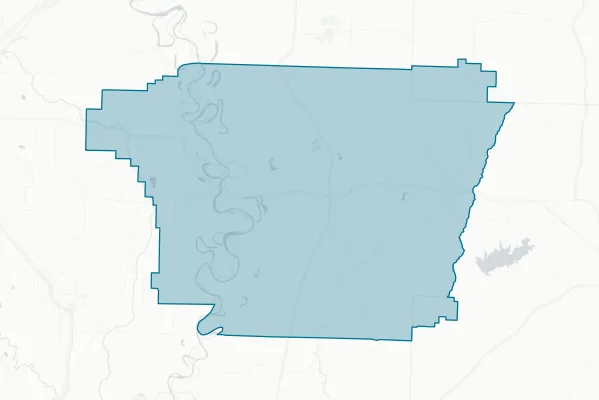 Lafayette County School District — detail map