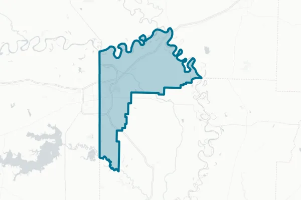 City of Texarkana — detail map