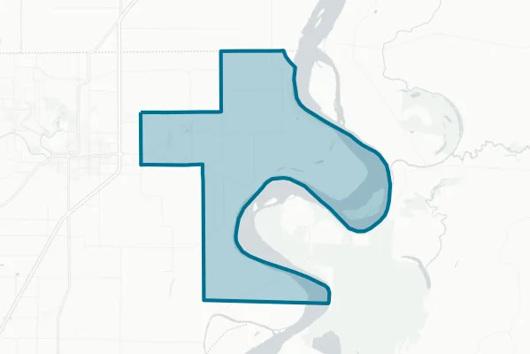 Armorel School District No. 9 — detail map
