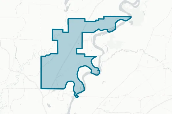 Rivercrest School District — detail map