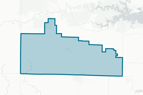 Caddo Hills School District — detail map