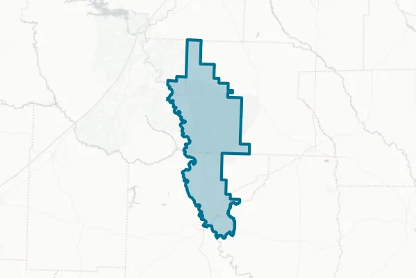 Harmony Grove School District — detail map