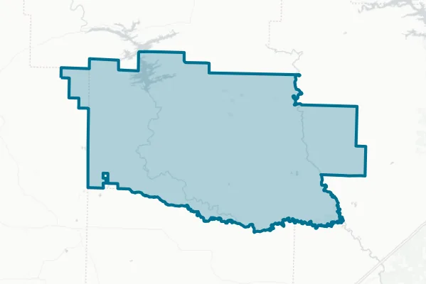 South Pike County School District — detail map