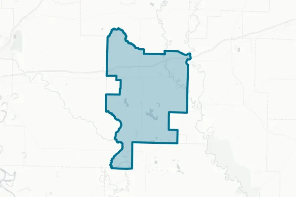 Hazen School District — detail map