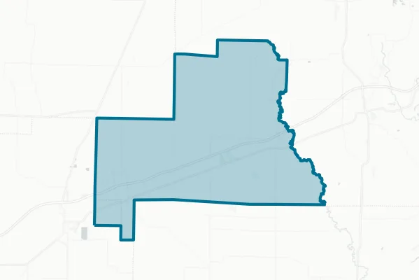 Palestine-wheatley School District — detail map
