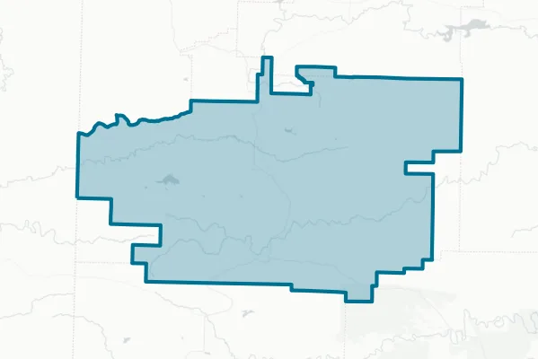Waldron School District — detail map
