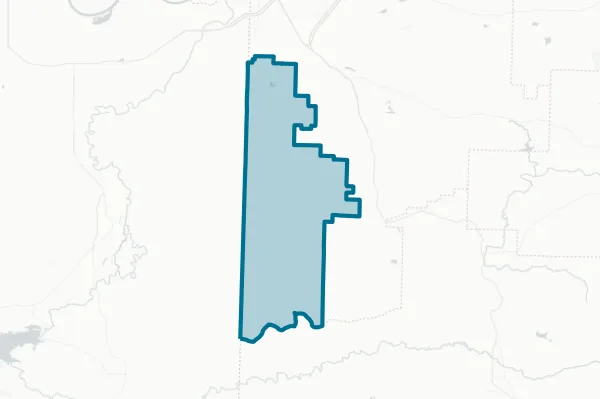 Hackett School District No. 17 — detail map