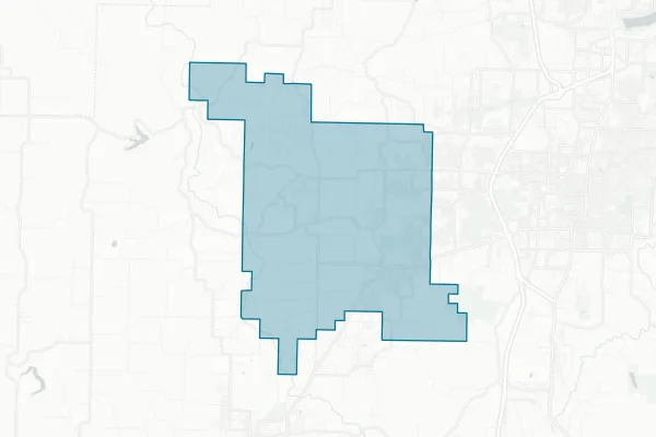 Farmington School District #6 — detail map