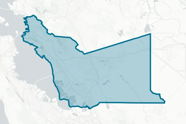Alameda County Healthy Homes Department — detail map