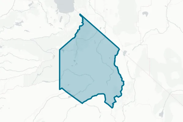 County of Alpine — detail map