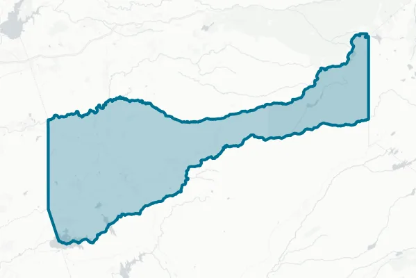 County of Amador — detail map