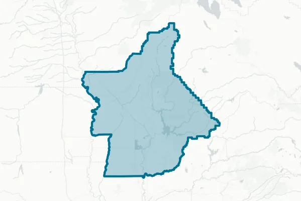 County of Butte — detail map
