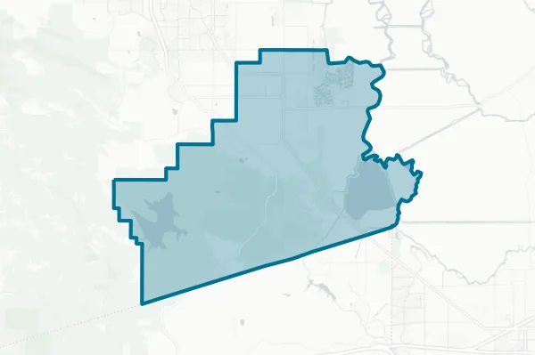 County of Contra Costa — detail map
