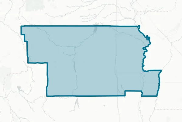 County of Glenn — detail map