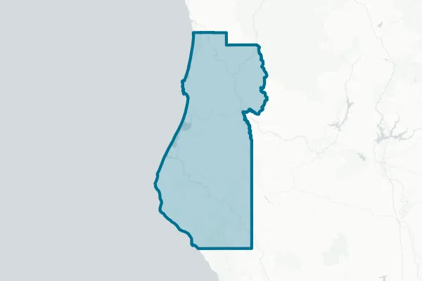County of Humboldt — detail map