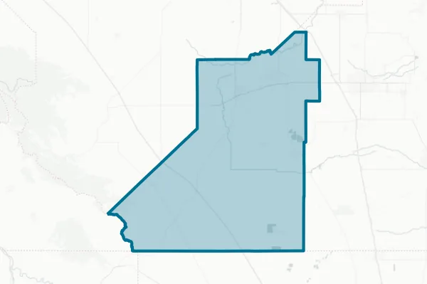 County of Kings — detail map