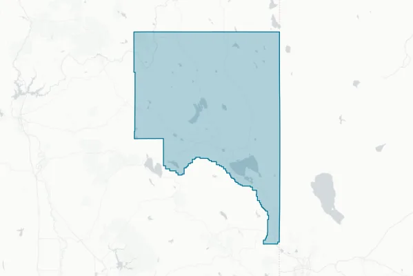 County of Lassen — detail map