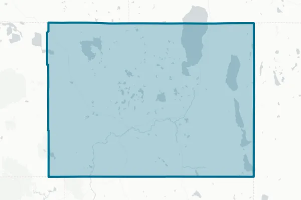 County of Modoc — detail map