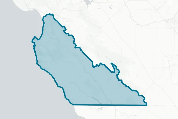 County of Monterey — detail map
