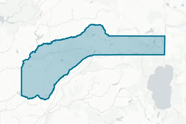 County of Nevada — detail map