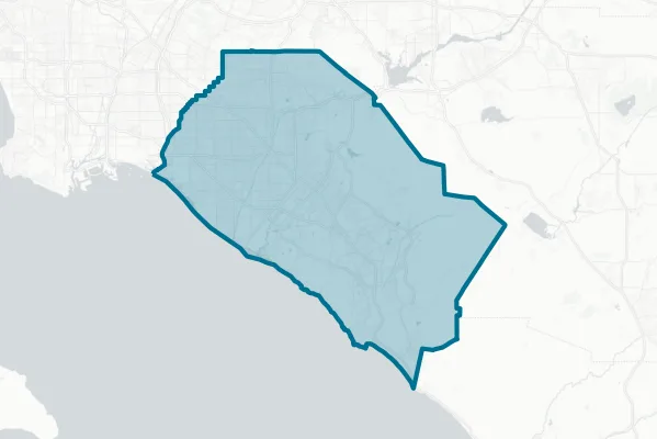 County of Orange — detail map