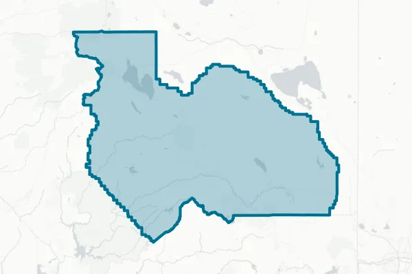 County of Plumas — detail map