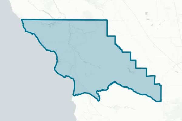 County of San Luis Obispo — detail map