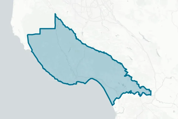 City of Santa Cruz — detail map