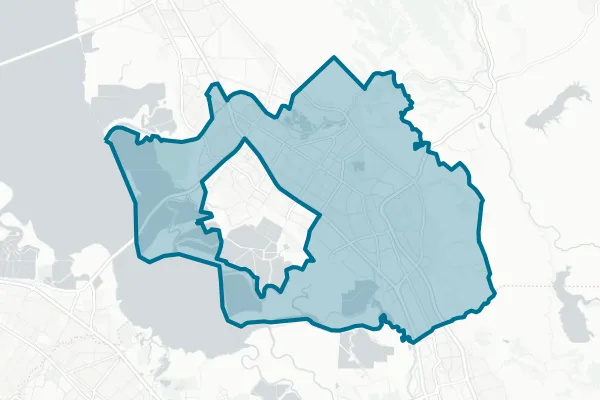City of Fremont — detail map