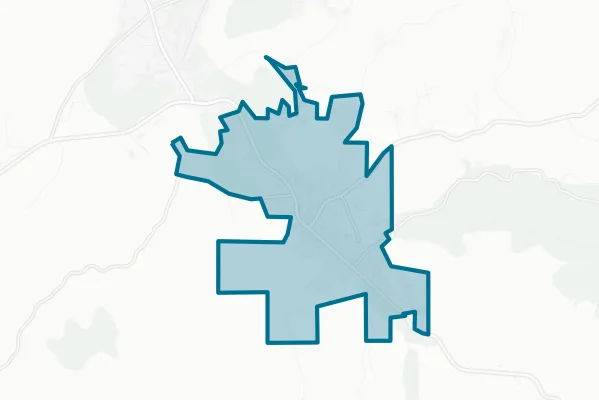 City of Jackson — detail map