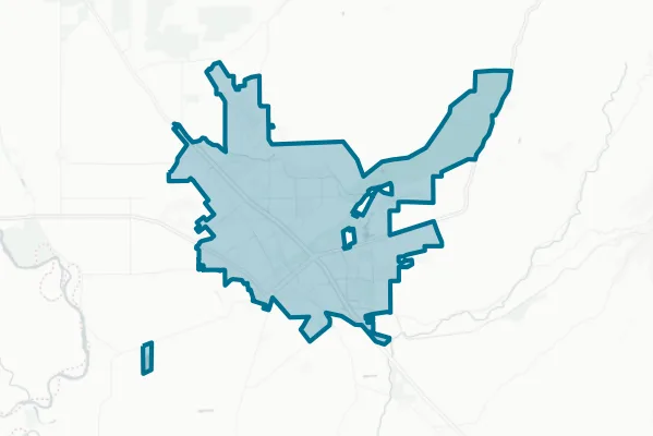 City of Chico — detail map