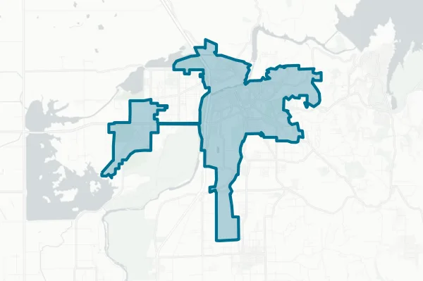 City of Oroville — detail map