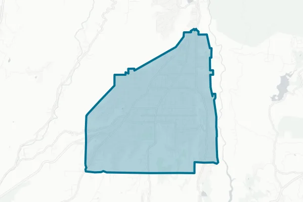 Town of Paradise — detail map