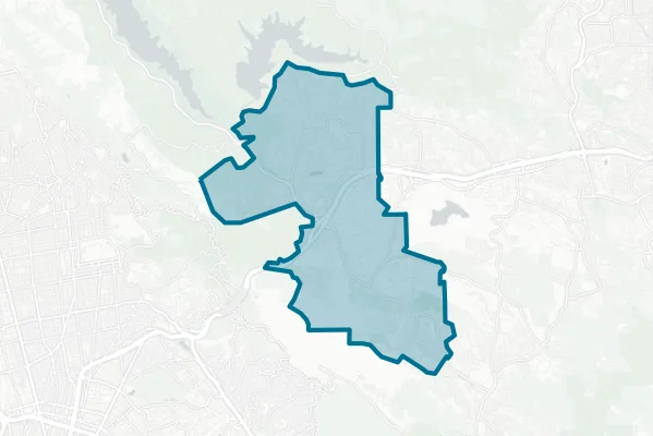 City of Orinda — detail map