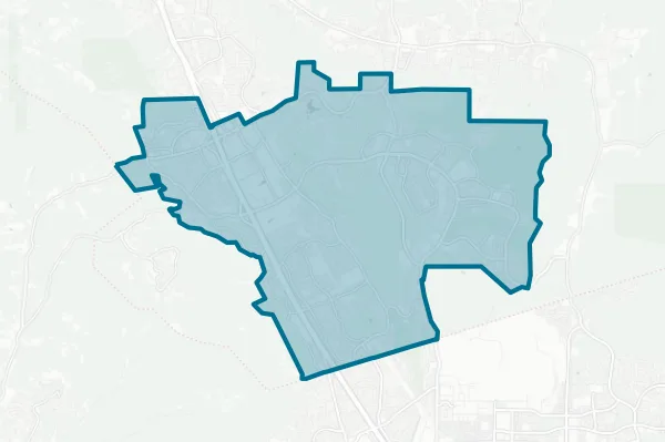 City of San Ramon — detail map