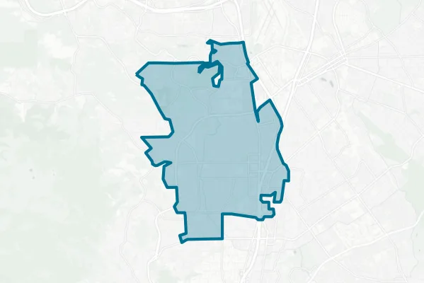 City of Pleasant Hill — detail map