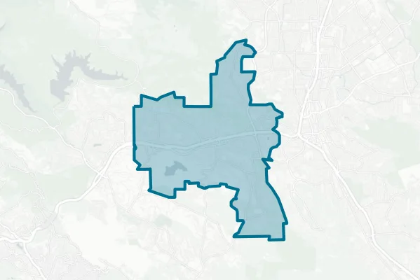 City of Lafayette — detail map