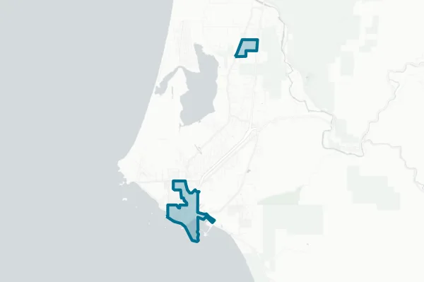 City of Crescent City — detail map