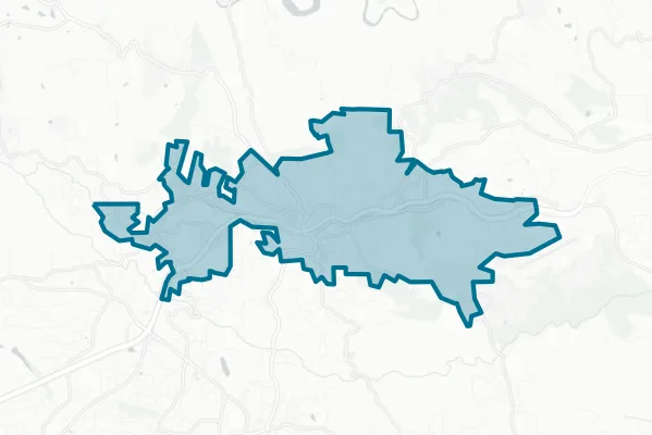 City of Placerville — detail map
