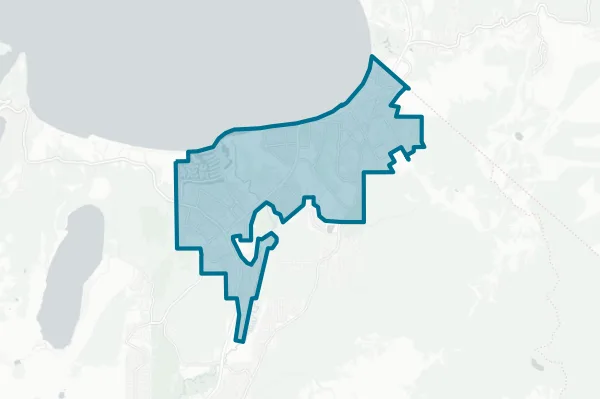 City of South Lake Tahoe — detail map