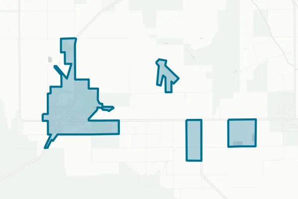 City of Coalinga — detail map