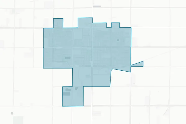 City of Kerman — detail map
