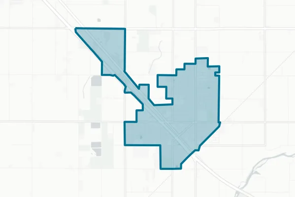 City of Kingsburg — detail map