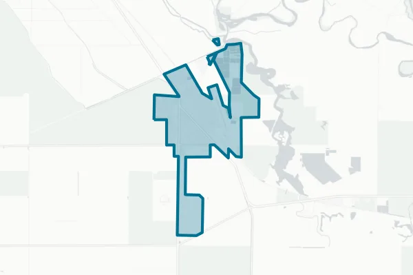 City of Mendota — detail map