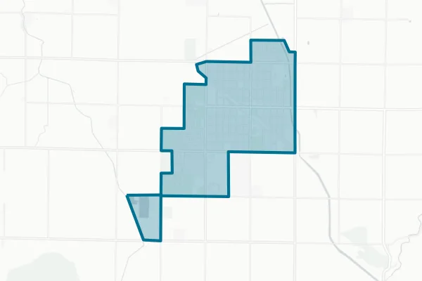 City of Orange Cove — detail map
