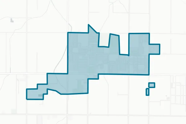 City of Parlier — detail map