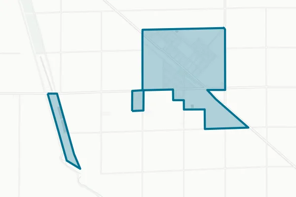 City of San Joaquin — detail map