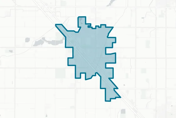 City of Selma — detail map