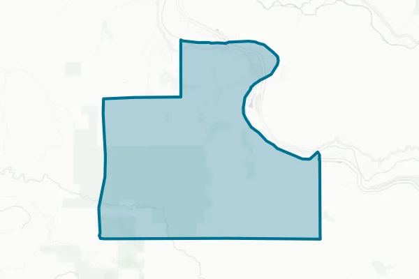 Rio Dell Elementary School District — detail map